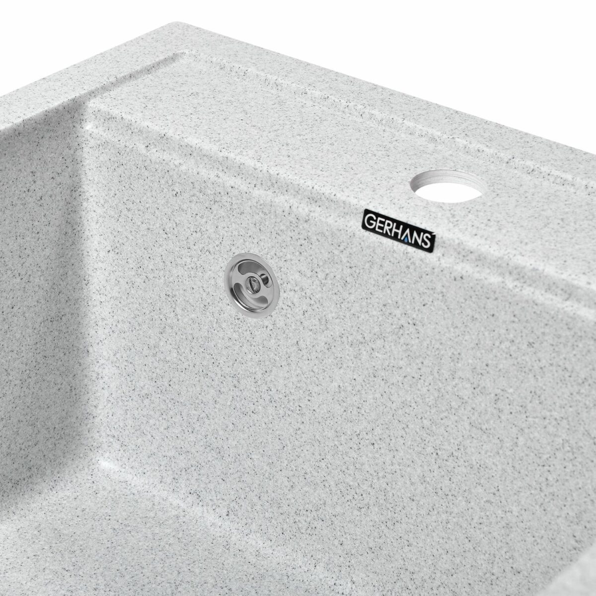Кухонная мойка Gerhans A45-19, серый — изображение 4