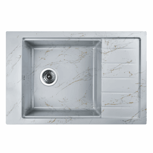 Кухонная мойка Wisent WB28-15, серо-золотой