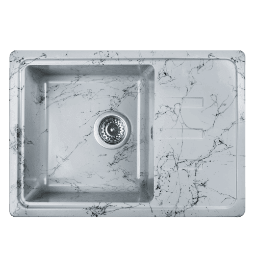 Кухонная мойка Wisent WB15-16, серо-чёрный