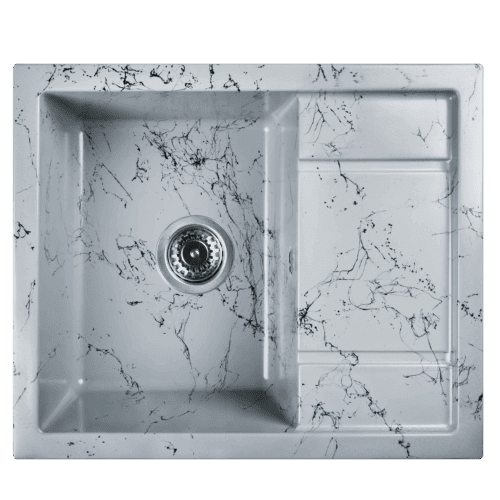 Кухонная мойка Wisent WB19-16, серо-чёрный