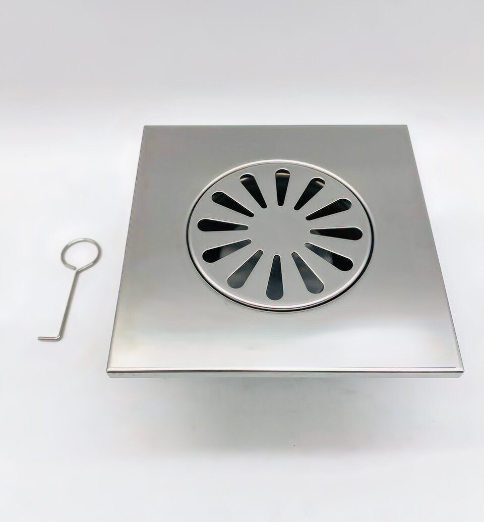 Трап для душа TIM BAD021501 точечный, "перфорация" — изображение 2