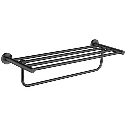 Полка для полотенец Ledeme L71724U, 60 см, графит