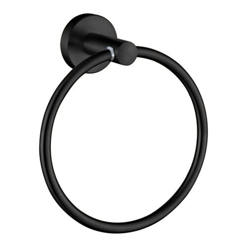 Держатель полотенца Ledeme L71704U, "кольцо", графит