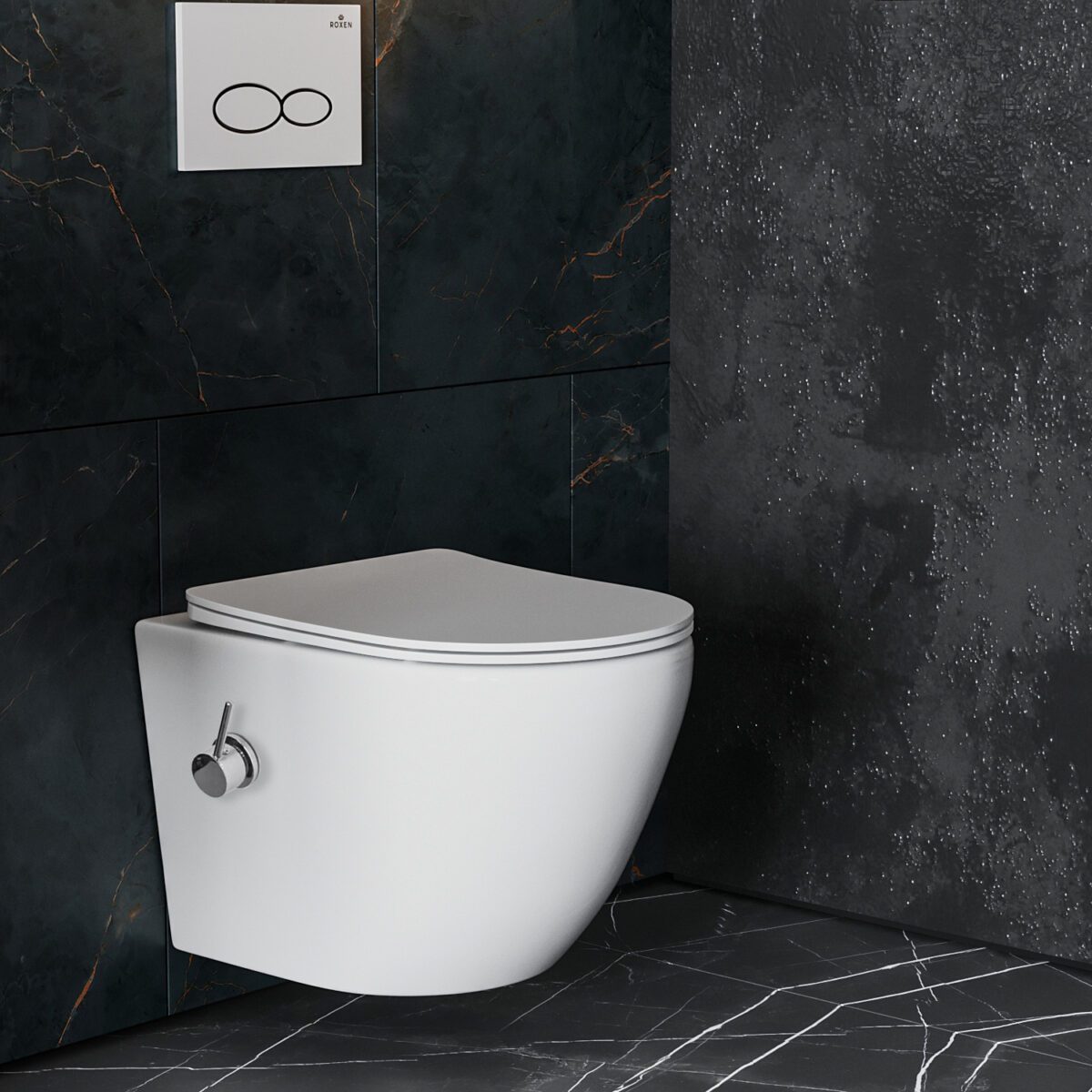 Унитаз подвесной с функцией биде Roxen Antares Bidet Tornado, 530185-01XT — изображение 4