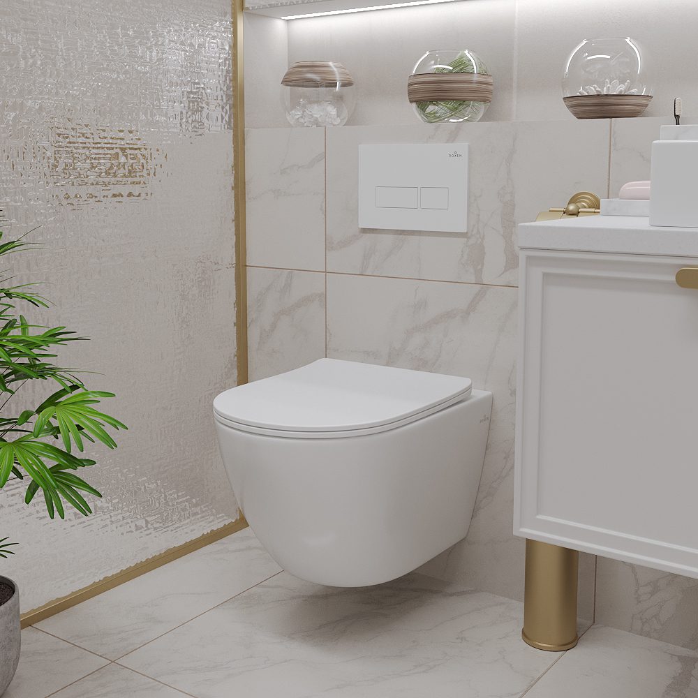 Унитаз подвесной Roxen Antares Tornado, 530205-01 — изображение 12