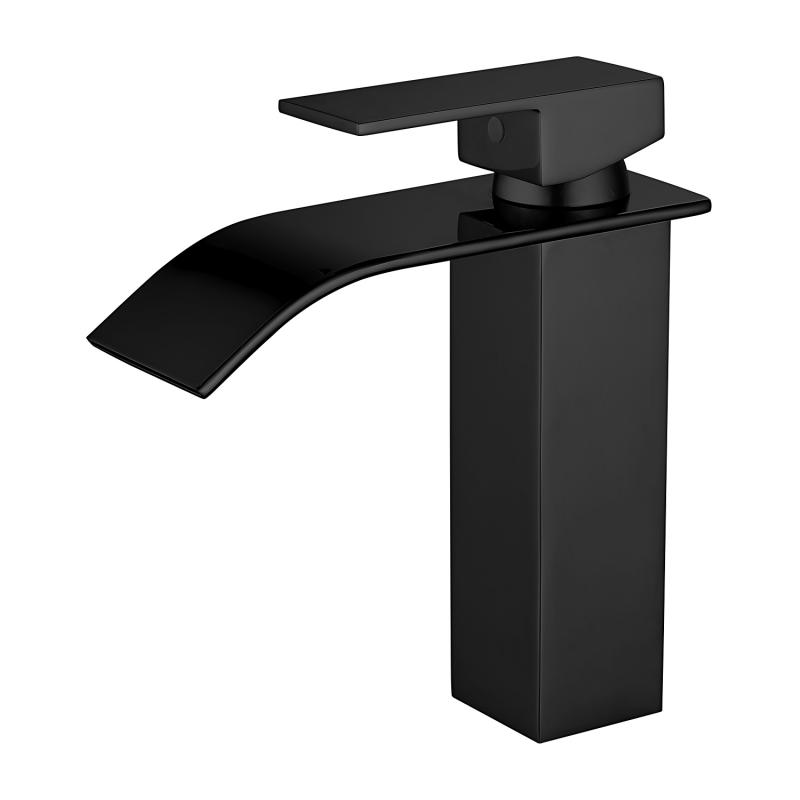 Смеситель для умывальника Ledeme L1055B-29, чёрный