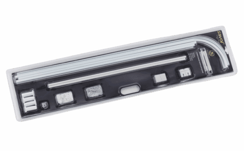 Карниз для шторки Savol SK-8050W, универсальный