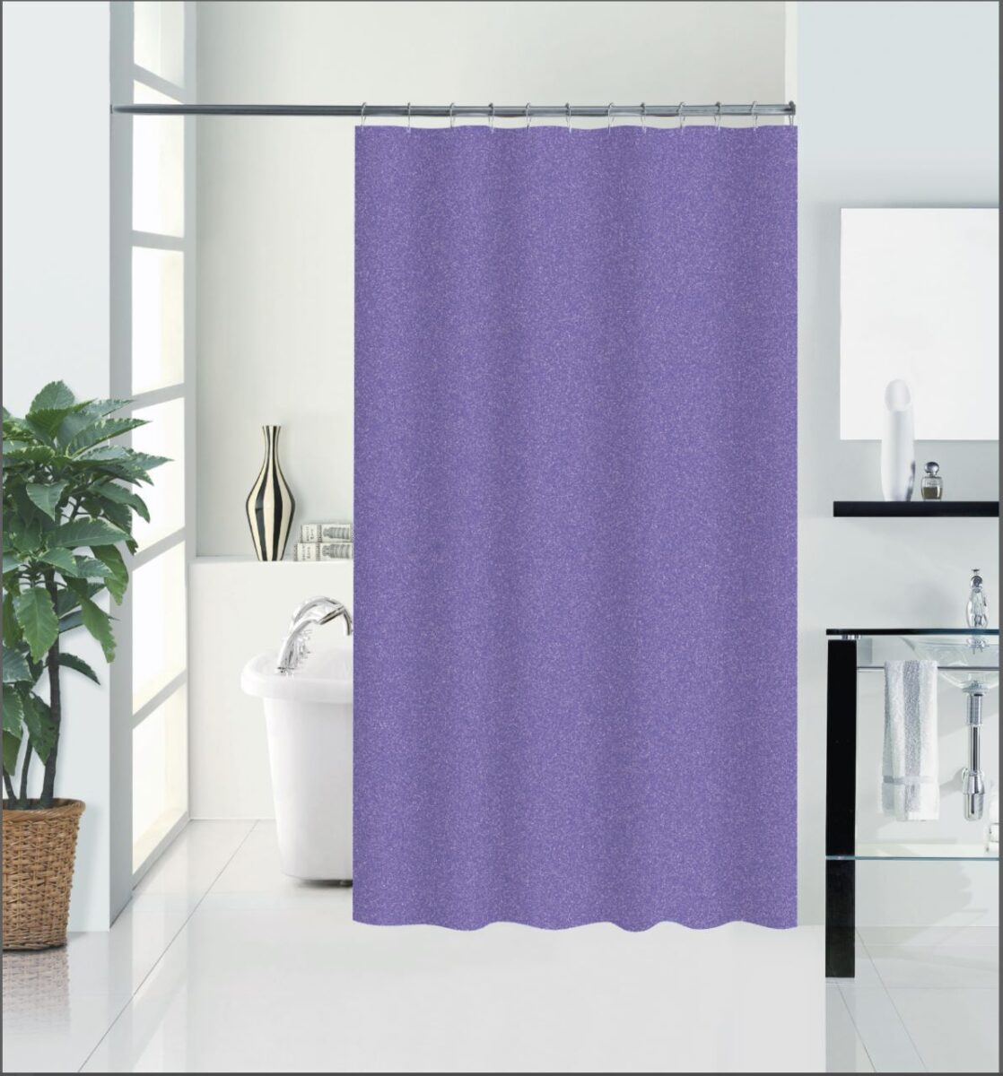 Шторка в ванную Savol S-MTX1818P