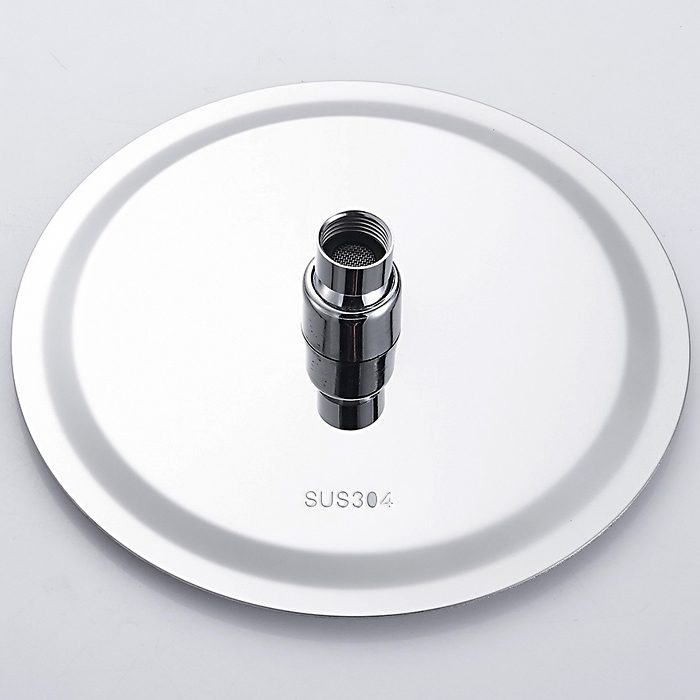 Верхняя лейка 25 см, тропический душ Ledeme L70013-25 — изображение 4