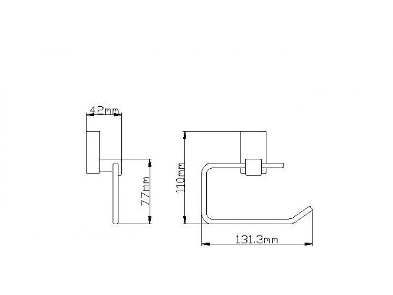 Держатель туалетной бумаги Wisent WP2603-2 — изображение 2