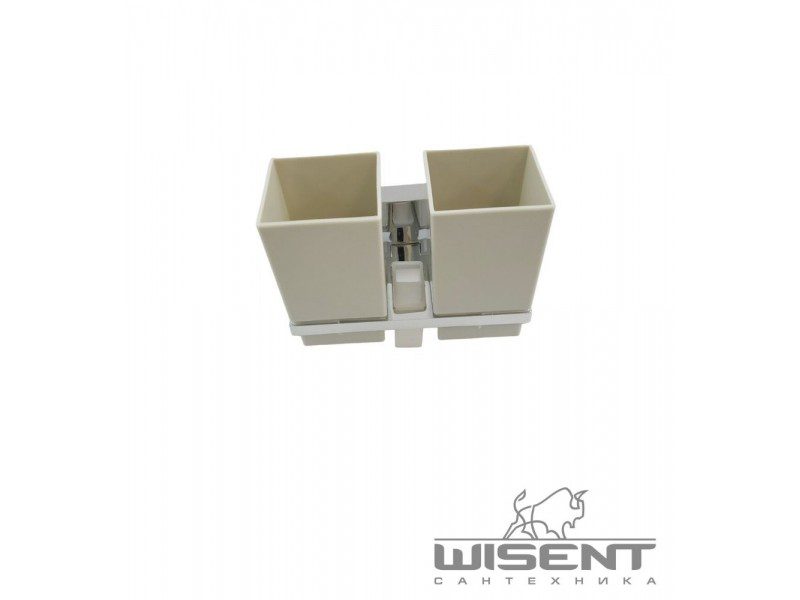 Стаканы с настенным держателем Wisent WP2608
