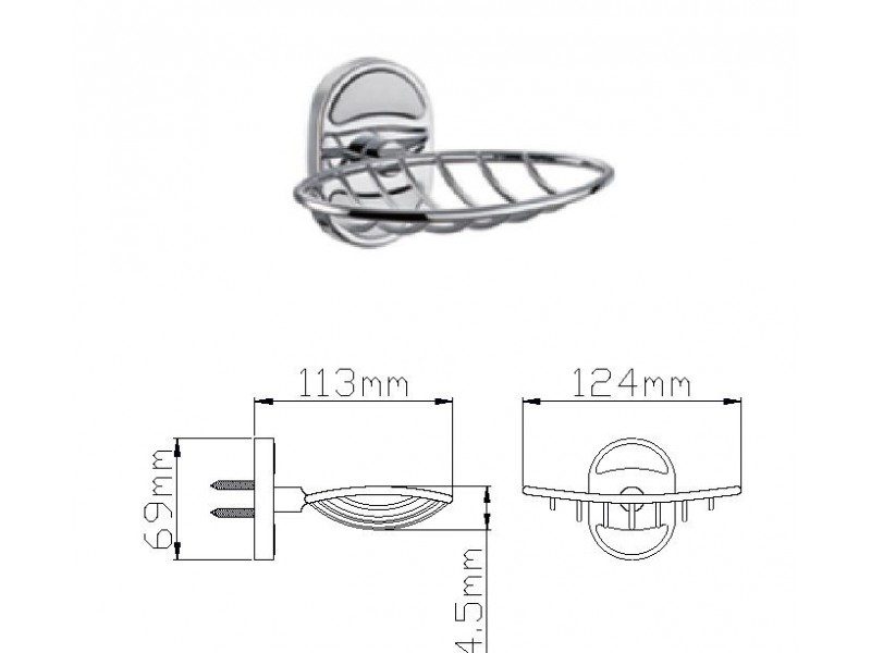 Мыльница Wisent WP2802-1 — изображение 2