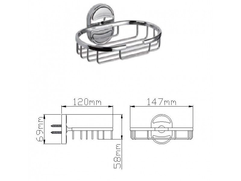 Мыльница Wisent WP2802-2 — изображение 2