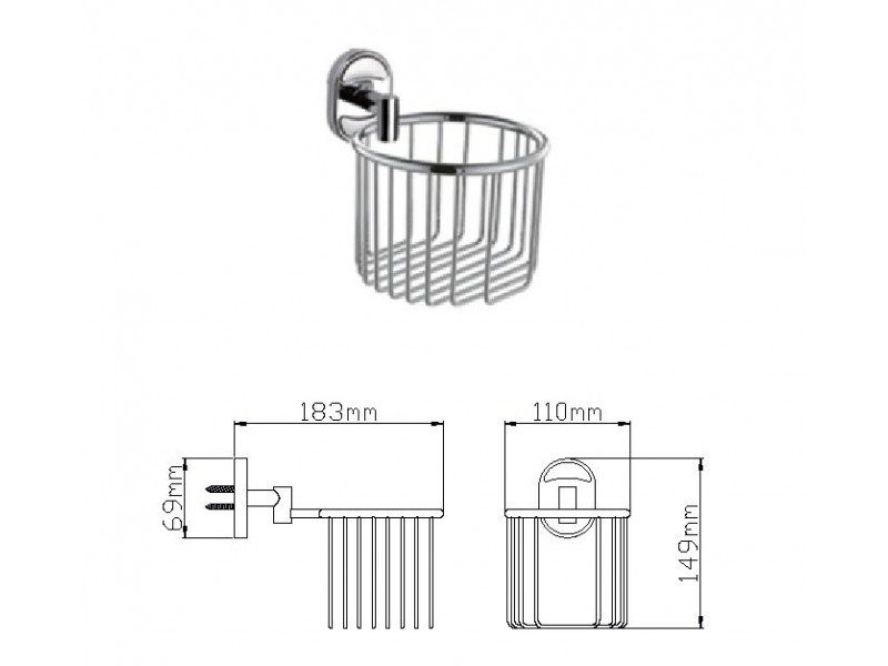 Держатель освежителя воздуха Wisent WP2802-3 — изображение 2