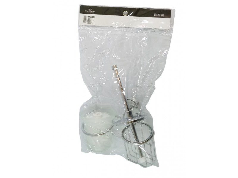 Ёршик для унитаза Wisent WP2810-1, настенный, с держателем дезодоранта — изображение 5