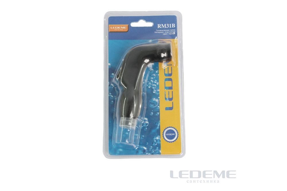 Гигиеническая лейка Ledeme M31B, чёрный — изображение 2