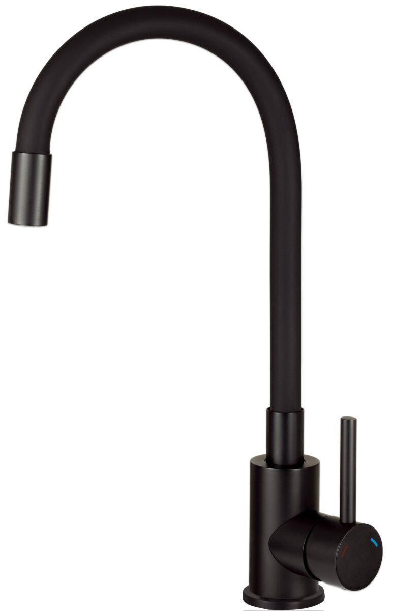 Cмеситель для кухни с гибким изливом DEANTE LUNO NERO BOC N72M