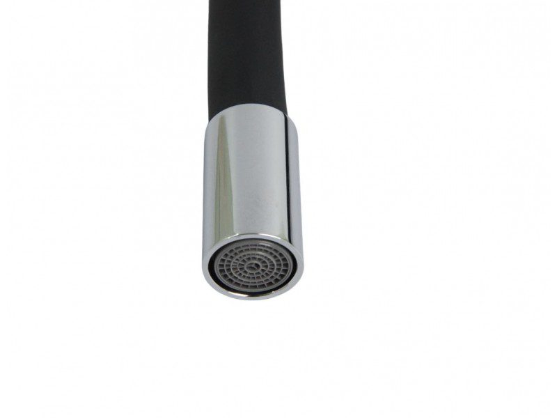 Гибкий излив для кухонного смесителя TIM C-L50-02BK, чёрный — изображение 7