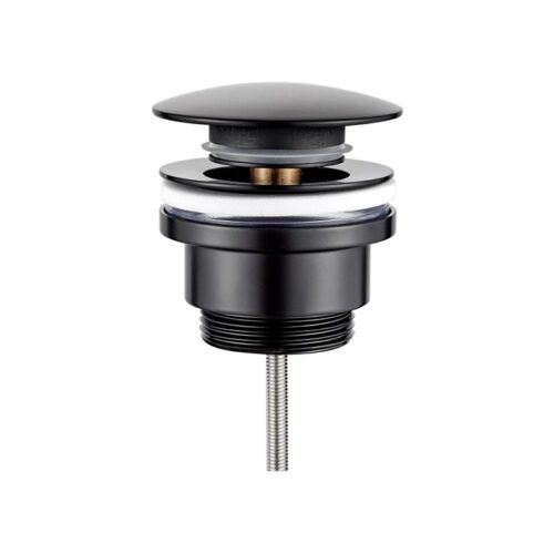 Донный клапан для умывальника Ledeme L67B, чёрный