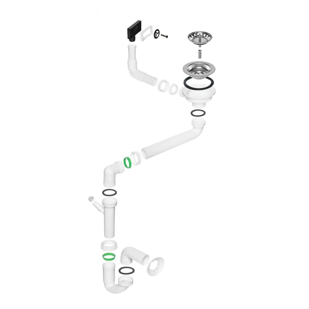 Сифон для кухонной мойки Wisent GER020 — изображение 2