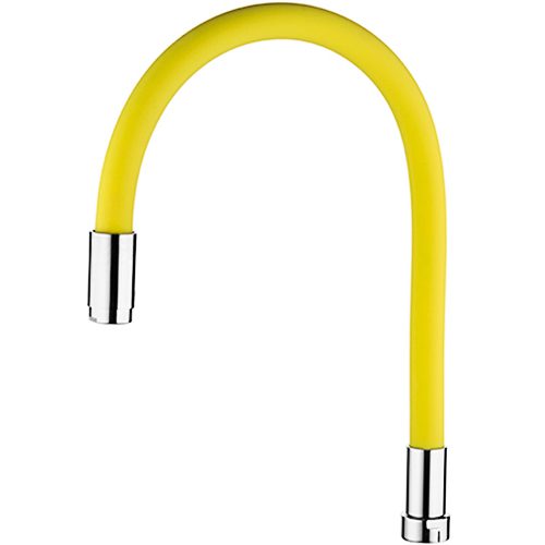 Гибкий излив для кухонного смесителя Ledeme L7503-4, жёлтый