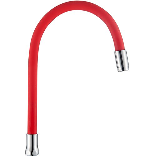 Гибкий излив для кухонного смесителя Ledeme L7506-1, красный
