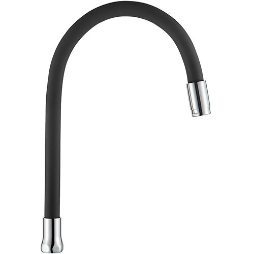 Гибкий излив для кухонного смесителя Ledeme L7506-2, чёрный