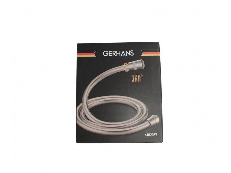 Шланг для лейки 150 см Gerhans K40205Y, золотой сатин — изображение 4