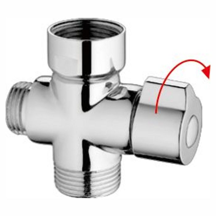 Дивертор с картриджем Ledeme LААА-1, 90° — изображение 2