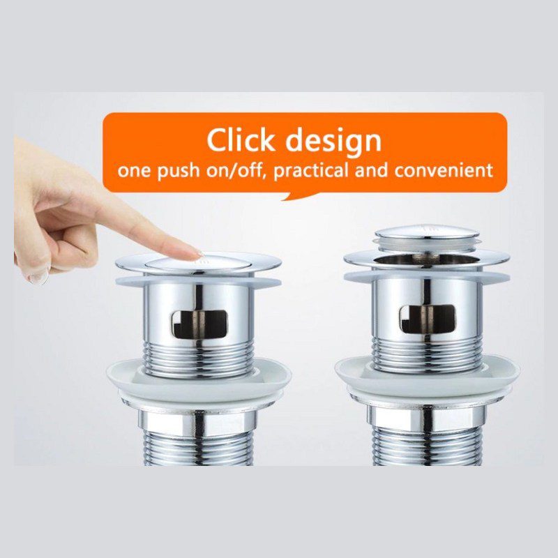 Донный клапан для умывальника Ledeme L66-2 — изображение 5