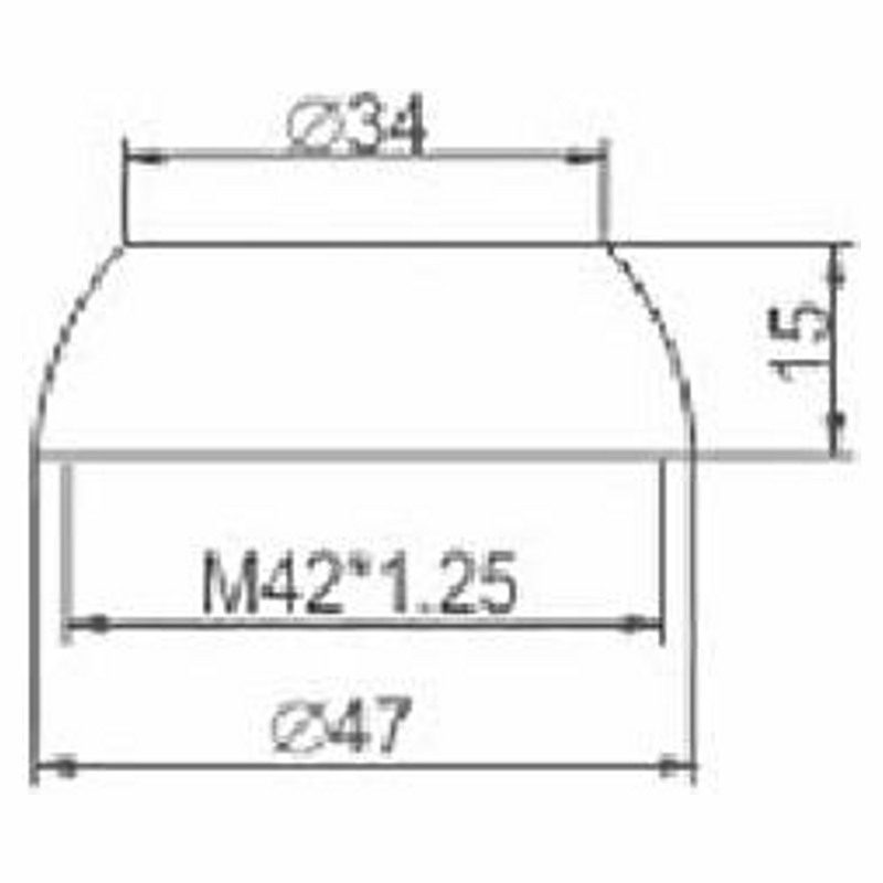 Отражатель на гайку 40мм-картриджа смесителя Ledeme LH202-1 — изображение 2