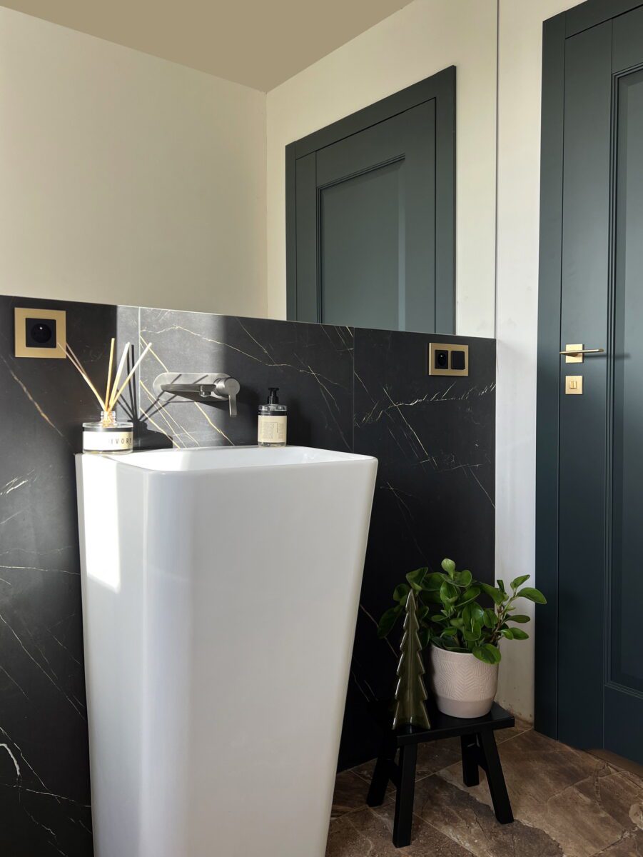 Смеситель скрытого монтажа для умывальника DEANTE ARNIKA TITANIUM BQA D54L — изображение 3