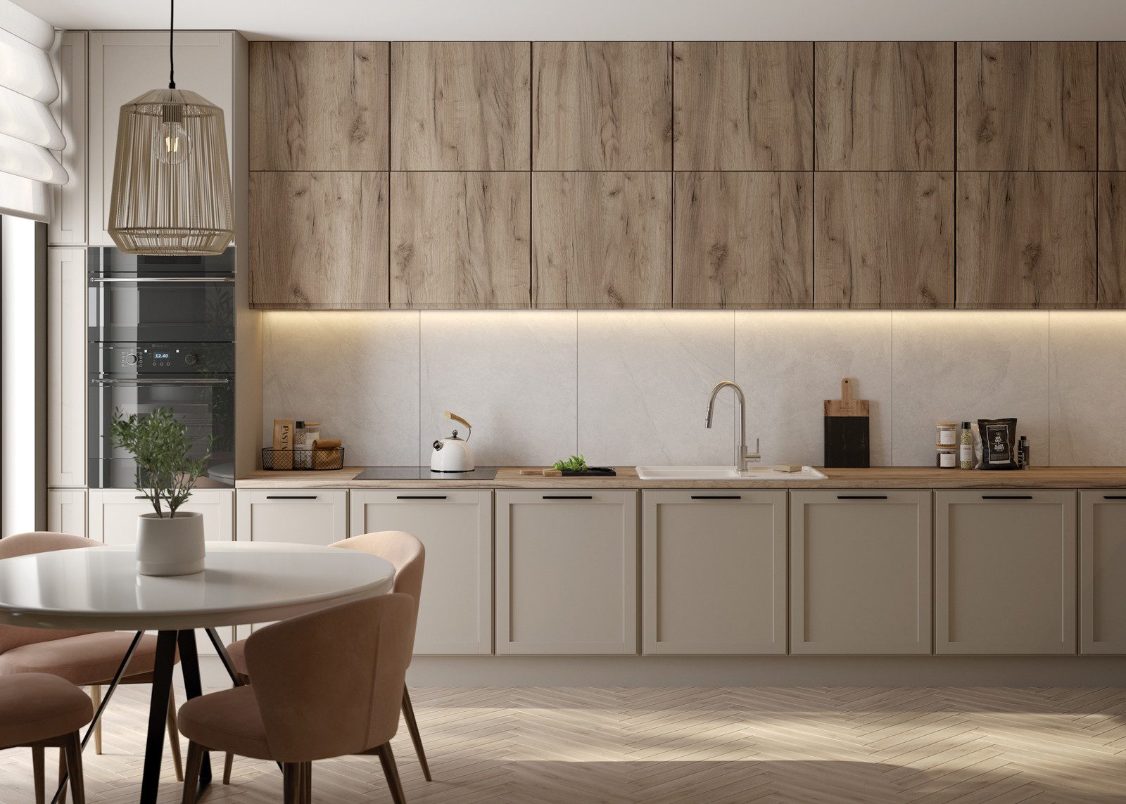 Смеситель для кухни в выдвижным изливом DEANTE LIMA BBM F72M — изображение 6