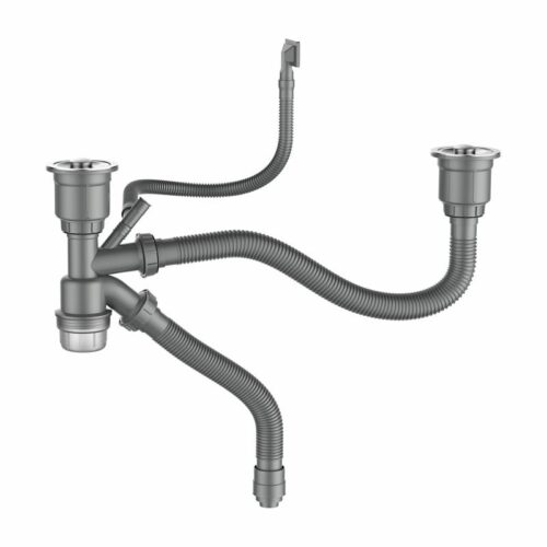 Сифон для кухонной мойки двойной GERHANS K30601-2