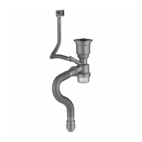 Сифон для кухонной мойки GERHANS K30601B-1, графит