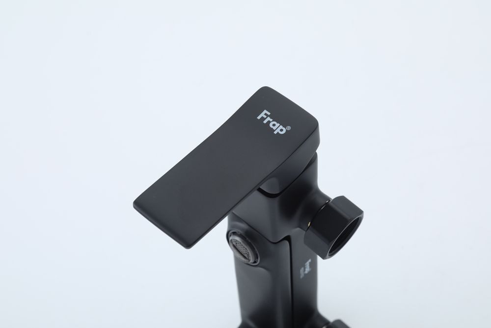 Смеситель для ванны Frap F3284-6, чёрный — изображение 8