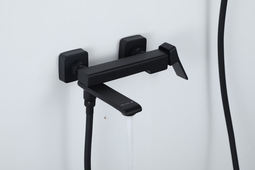 Смеситель для ванны Frap F3284-6, чёрный — изображение 3