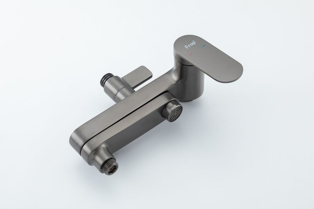 Душевая система Frap F2485-9, оружейная сталь — изображение 5