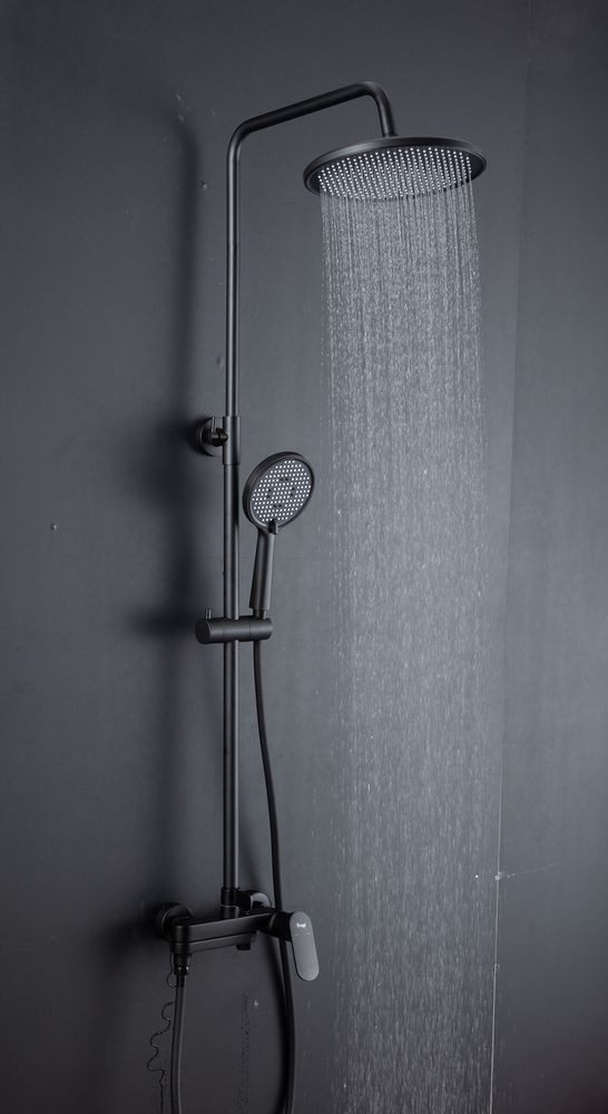 Душевая система Frap F2485-6, чёрный — изображение 9