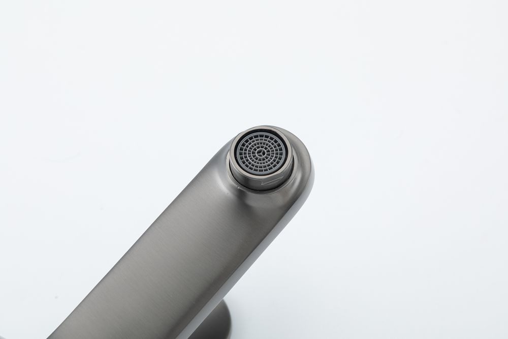 Смеситель для умывальника Frap F1085-9, оружейная сталь — изображение 7