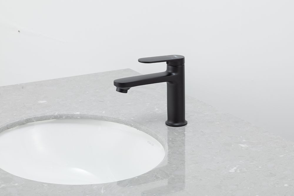 Смеситель для умывальника Frap F1085-6, чёрный — изображение 4