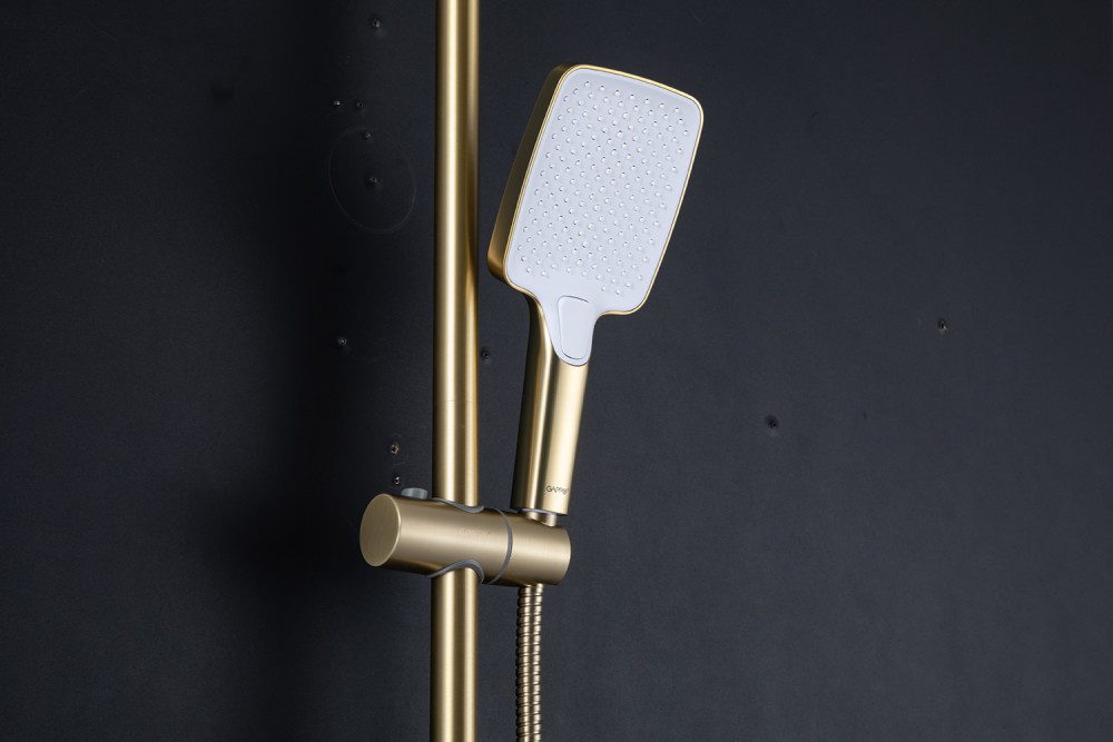 Душевая система Gappo G2418-23, золотой сатин — изображение 7