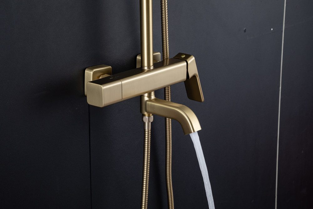 Душевая система Gappo G2418-23, золотой сатин — изображение 8