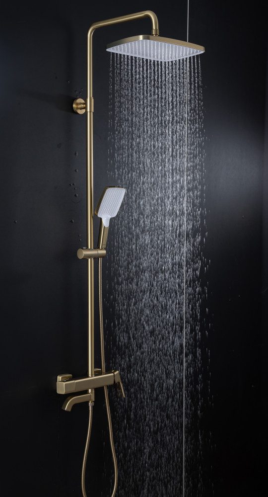 Душевая система Gappo G2418-23, золотой сатин — изображение 9