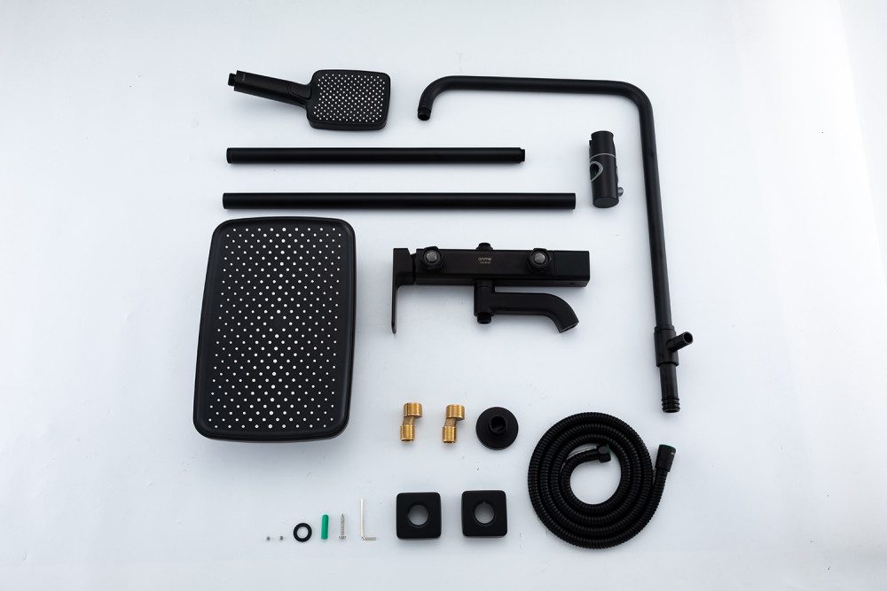 Душевая система Gappo G2418-26, чёрный — изображение 6