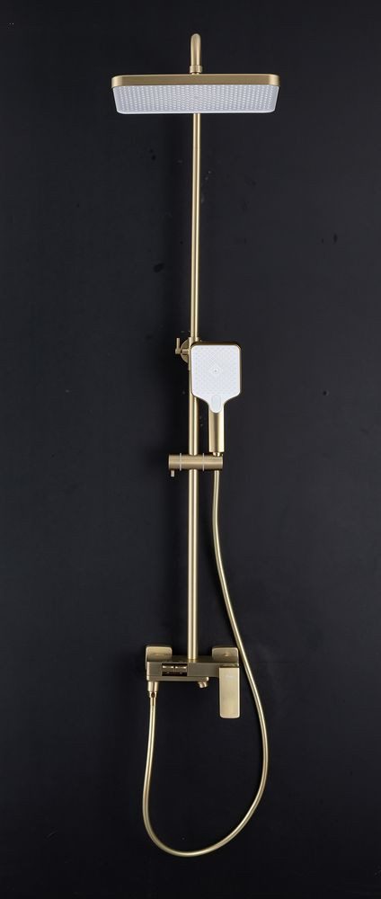 Душевая система Frap F2487-3, золотой сатин — изображение 4