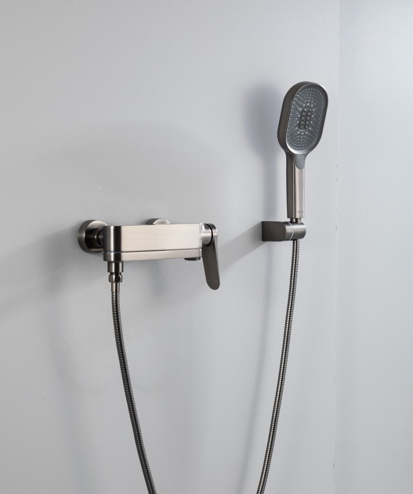 Смеситель для ванны Gappo G3210-9, оружейная сталь — изображение 6