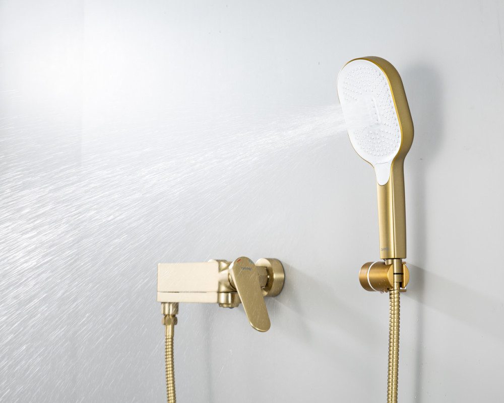 Смеситель для ванны Gappo G3210-3, золотой сатин — изображение 9