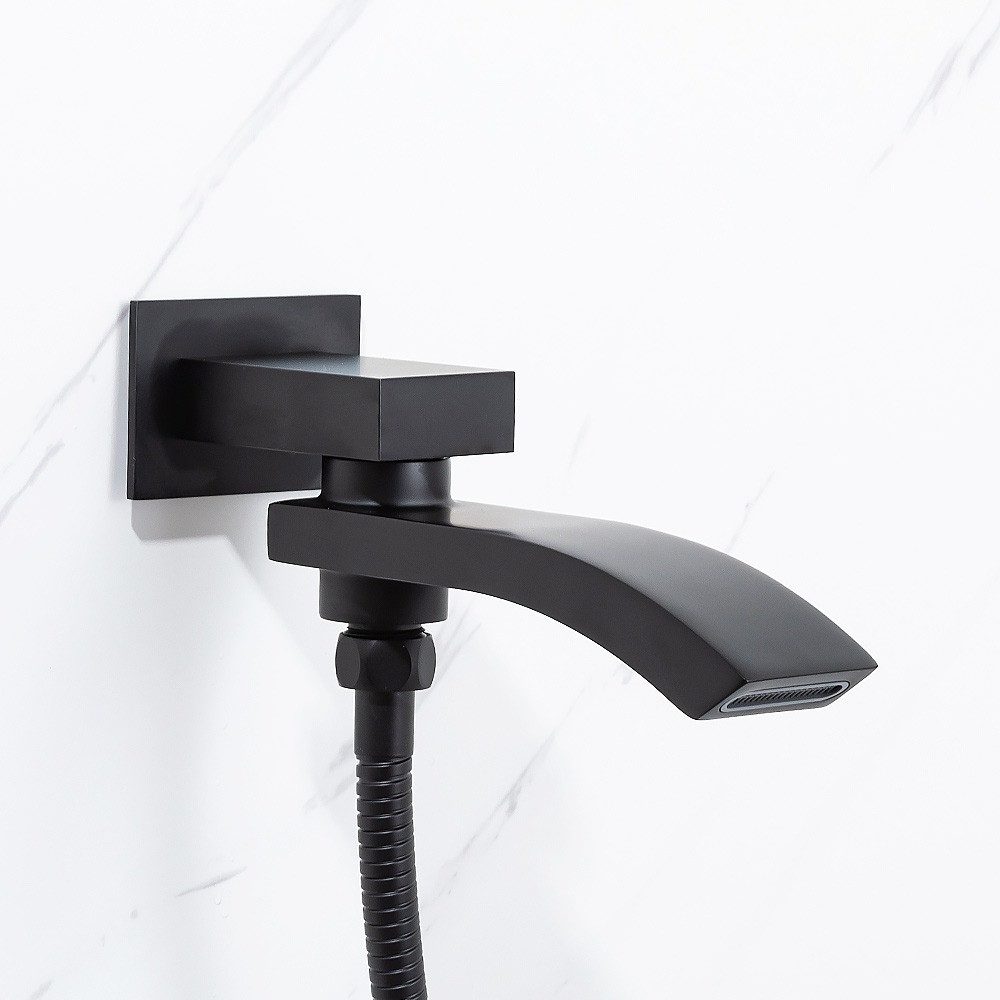 Душевая система скрытого монтажа Gappo G7106-76, чёрный — изображение 7