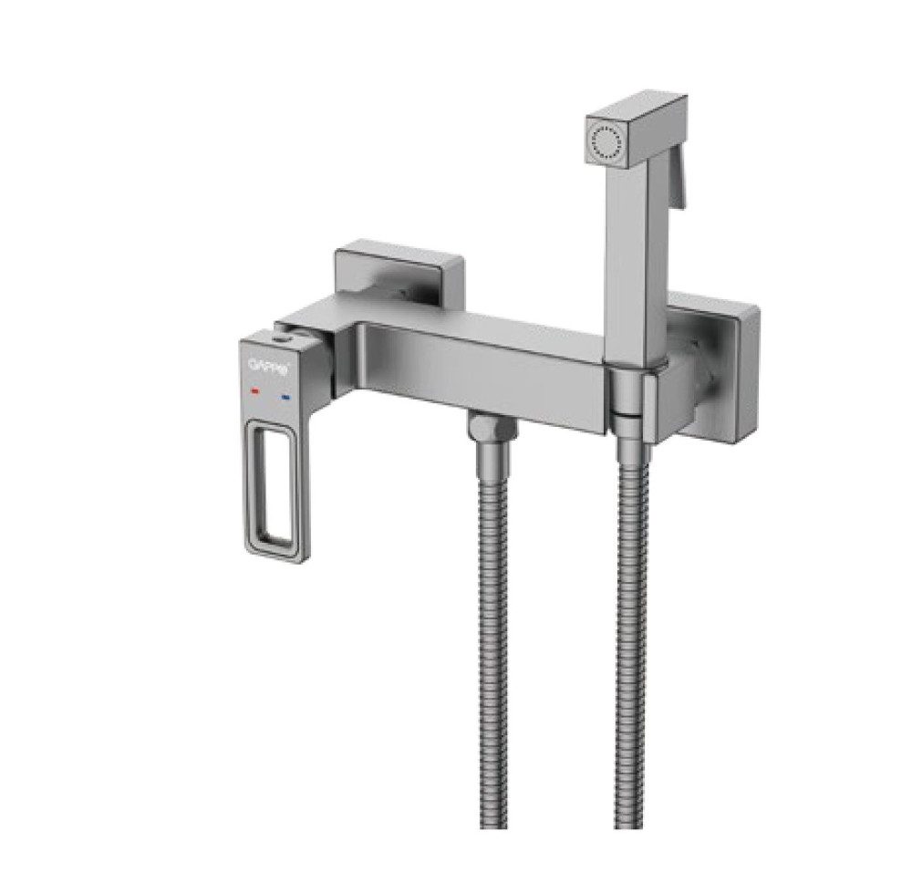 Смеситель для гигенического душа Gappo G2017-9, оружейная сталь — изображение 3